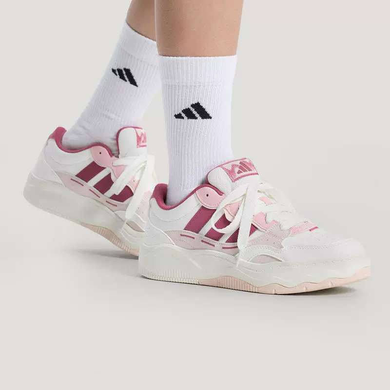 Women'S Shoes Pink Adidas - Adidas Damskie Białe Różowe Buty Skate
