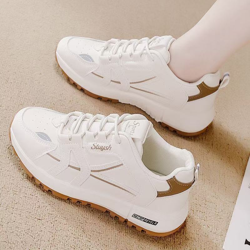 Women'S Shoes Trendy - Modne damskie białe sportowe buty codzienne