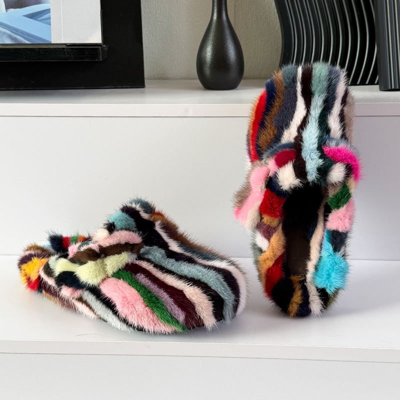 Women Shoes Mules - Damskie klapki i chodaki, pantofle z