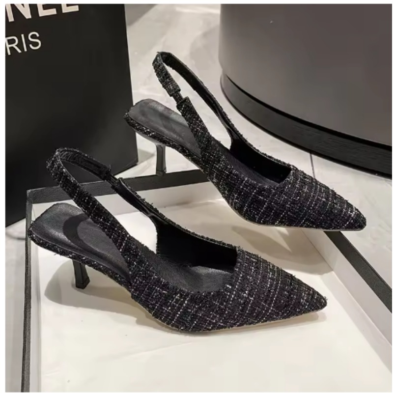 Women'S Shoes Size 40 In Us - Damskie szpilki typu slingback, czółenka, szpiczaste,