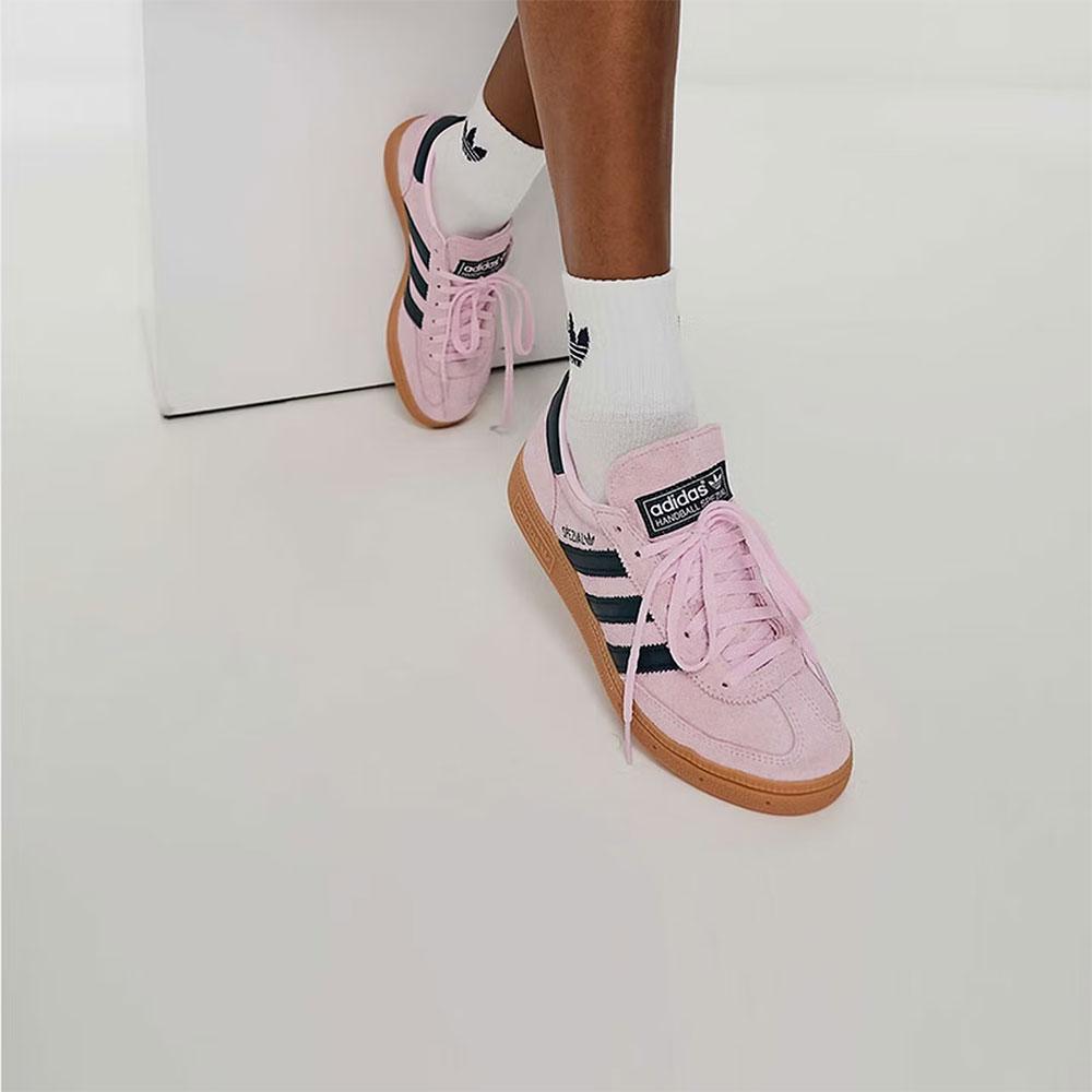 Women'S Shoes Pink Adidas - adidas Originals HANDBALL SPEZIAL Zamszowe Sneakersy