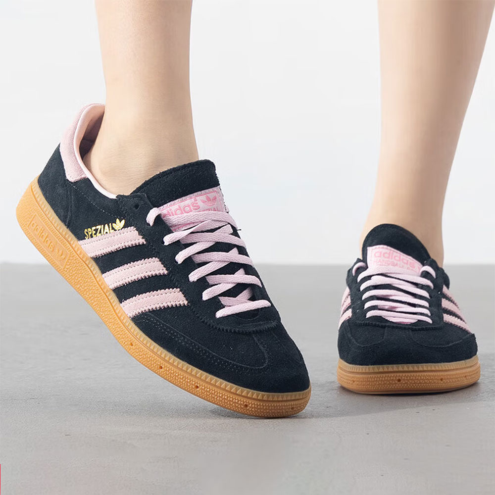 Women'S Shoes Pink Adidas - adidas Originals HANDBALL SPEZIAL Zamszowe Sneakersy