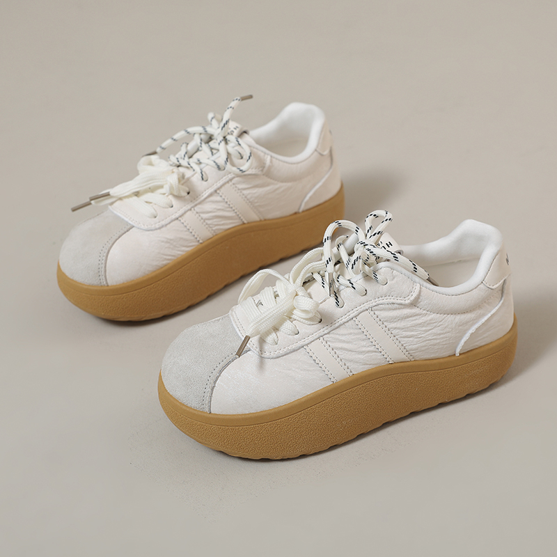 Women'S Shoes Size 40 In Us - Damskie modne sneakersy casual na platformie