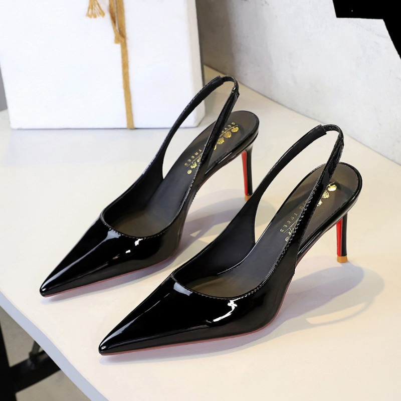 Patent Leather Pump - Nowe europejskie i amerykańskie szpilki z