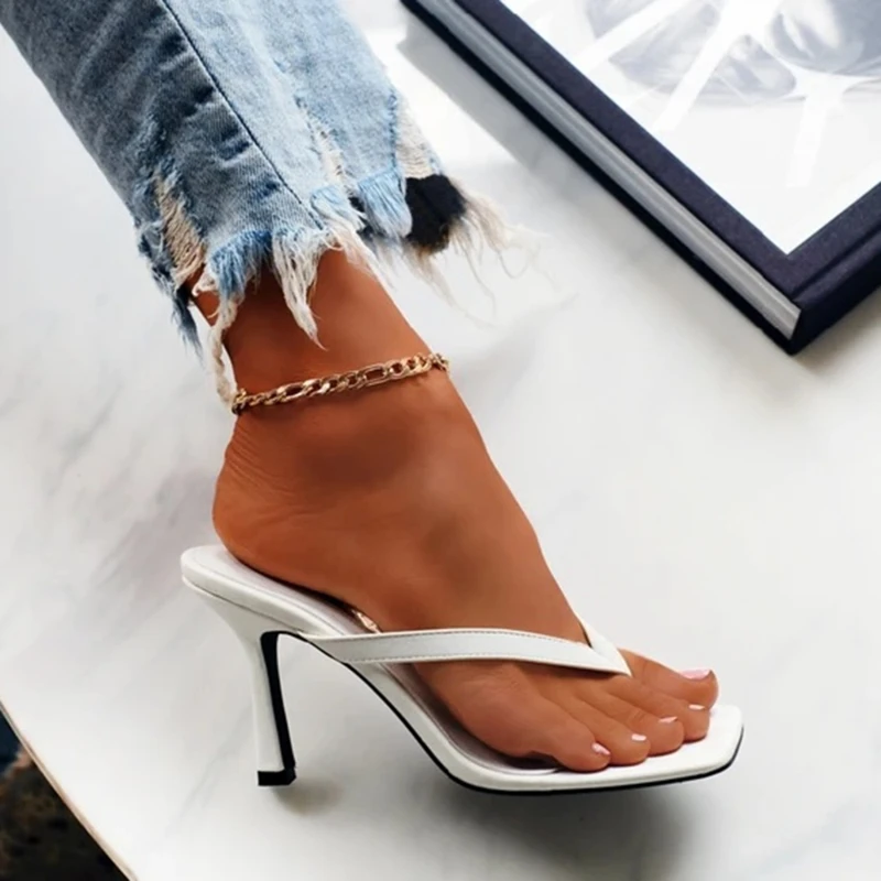 Stylowe damskie klapki na obca – Women Shoes Mules recenzja i cena