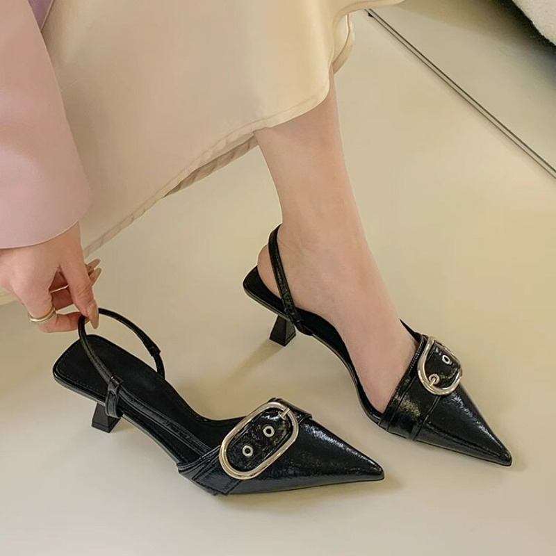 Nowe Retro Modne Seksowne Szpi – Patent Leather Pump recenzja i cena