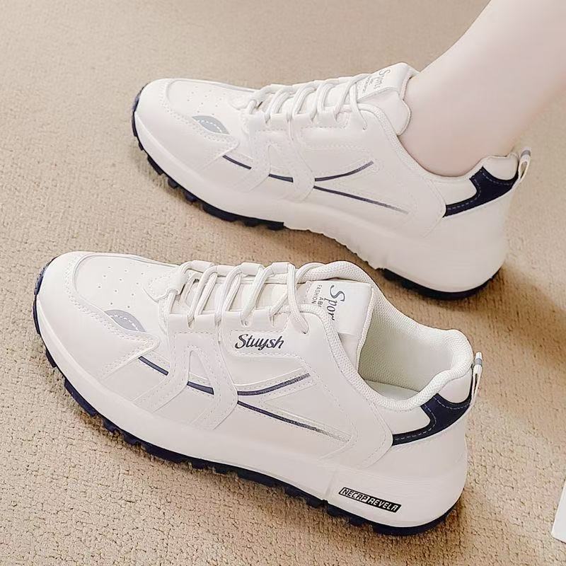 Modne damskie białe sportowe b – Women'S Shoes Trendy recenzja i cena