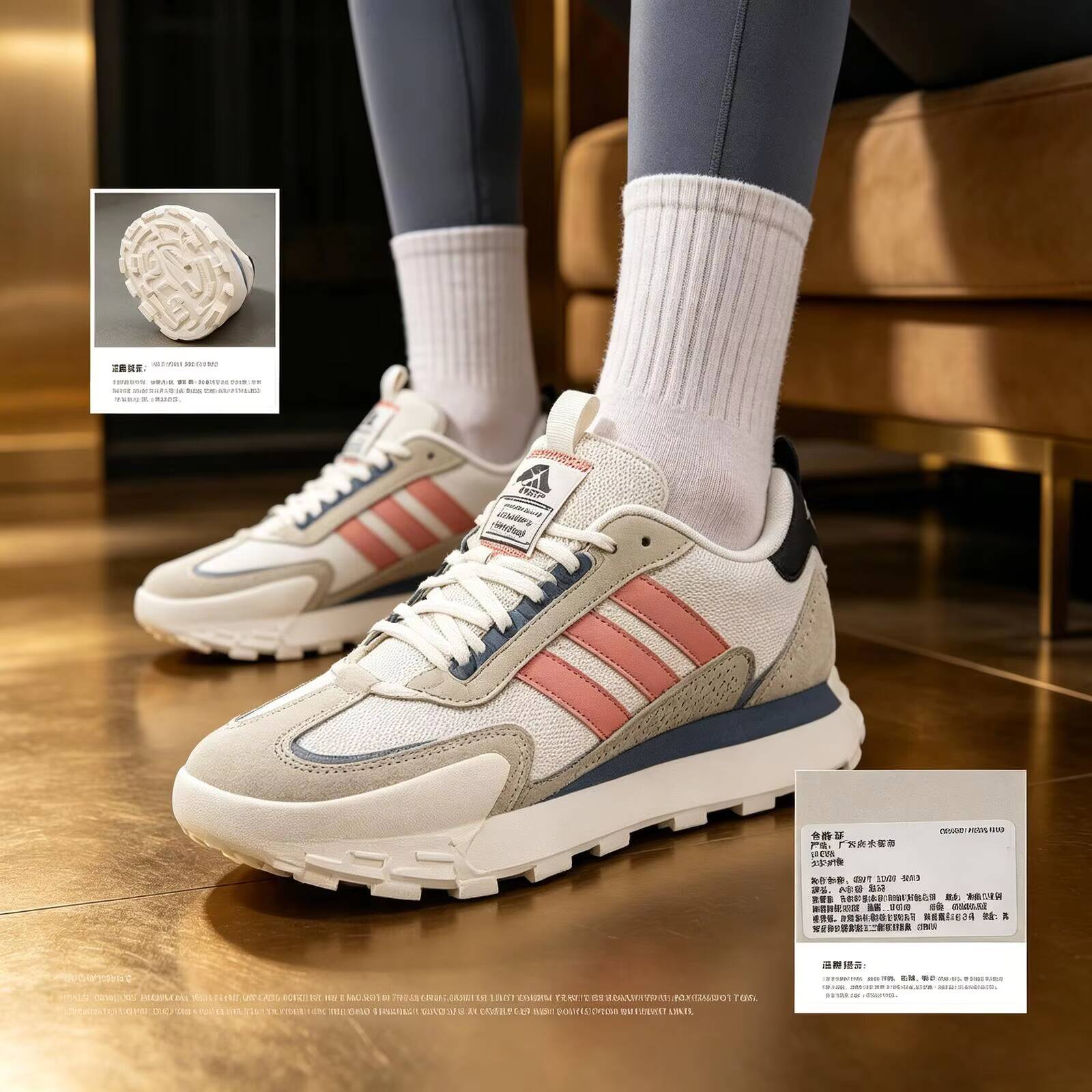 Nowe damskie sneakersy Adidas  – Women'S Shoes Pink Adidas recenzja i cena