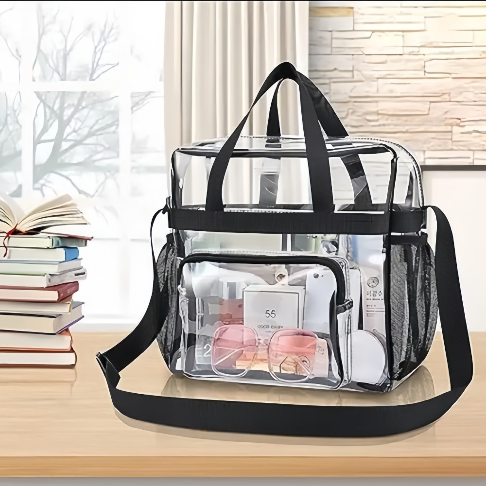 Przezroczysta torba typu tote, – Women Shoes Zipper recenzja i cena