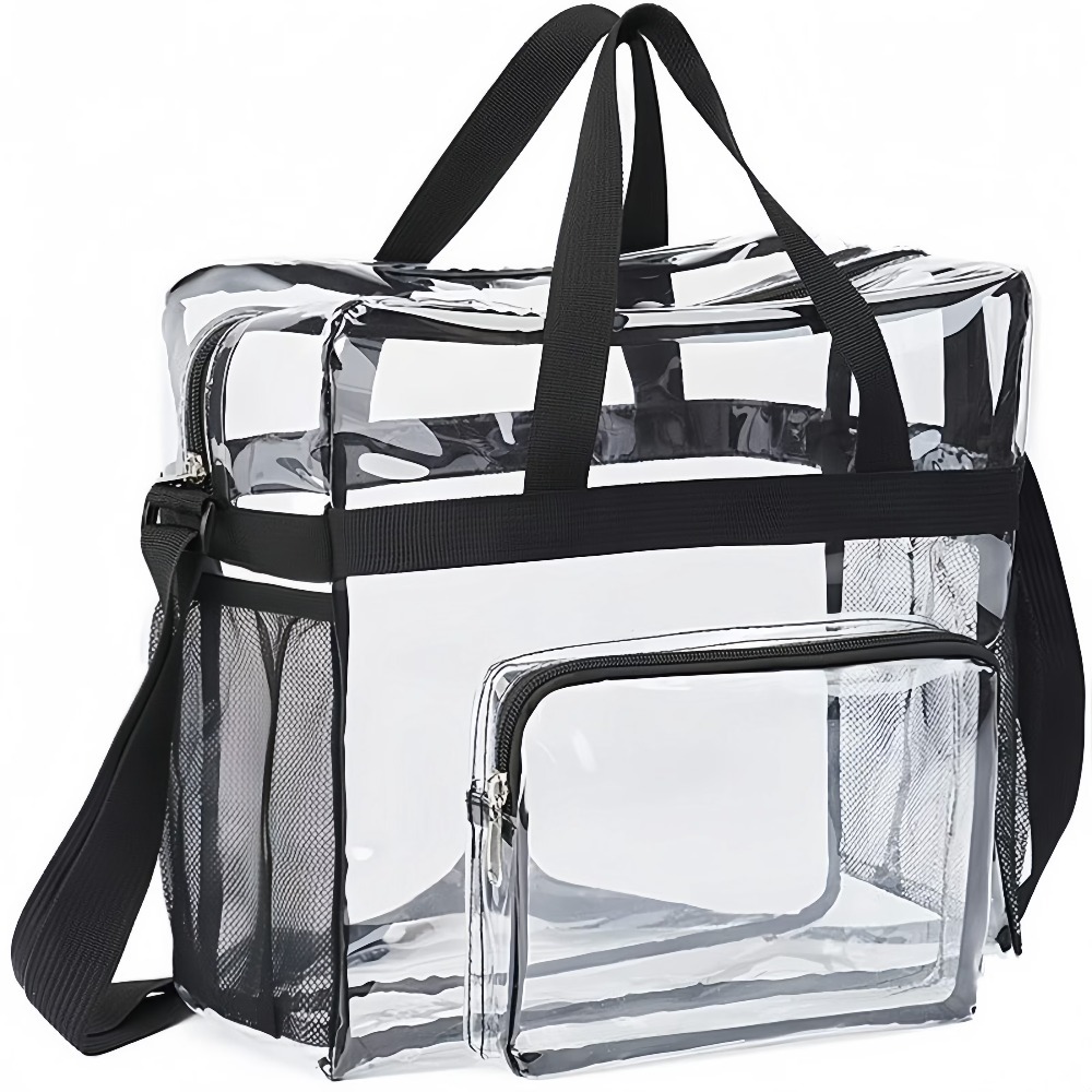 Przezroczysta torba typu tote, – Women Shoes Zipper recenzja i cena