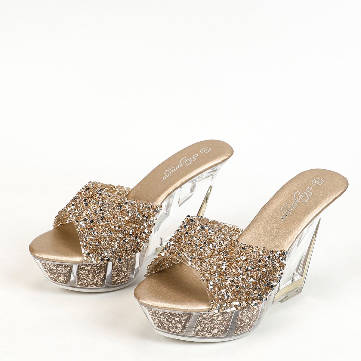 Szpilki na koturnie 1101-64, o – Women'S Shoes Trendy recenzja i cena