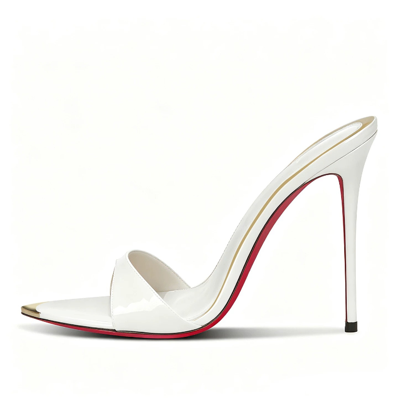 Letnie nowe, stylowe, wysokie  – Patent Leather Pump recenzja i cena