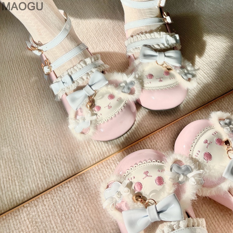 Urocze, słodkie buty Lolita dl – Women'S Shoes Size 40 In Us recenzja i cena