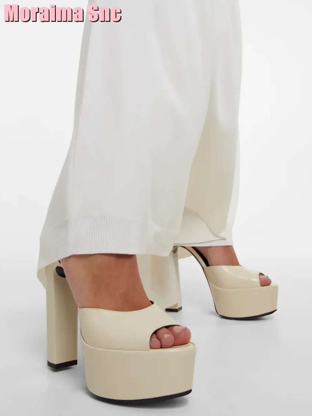 Peep Toe sandały lakierowane n – Block Heel Ankle Boots recenzja i cena