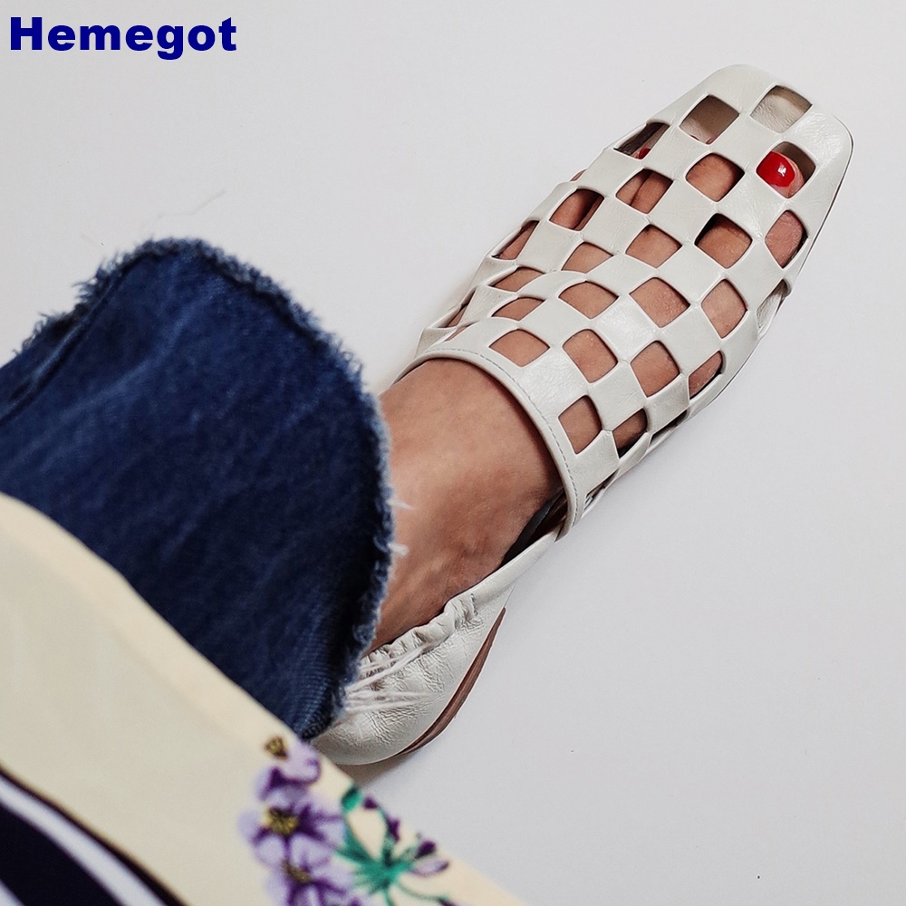 Damskie czarne płaskie sandały – Women Shoes Mules recenzja i cena