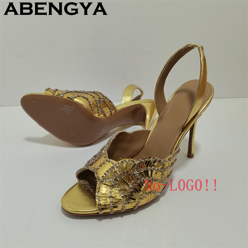 Modne, błyszczące sandały dams – Women'S Shoes Trendy recenzja i cena