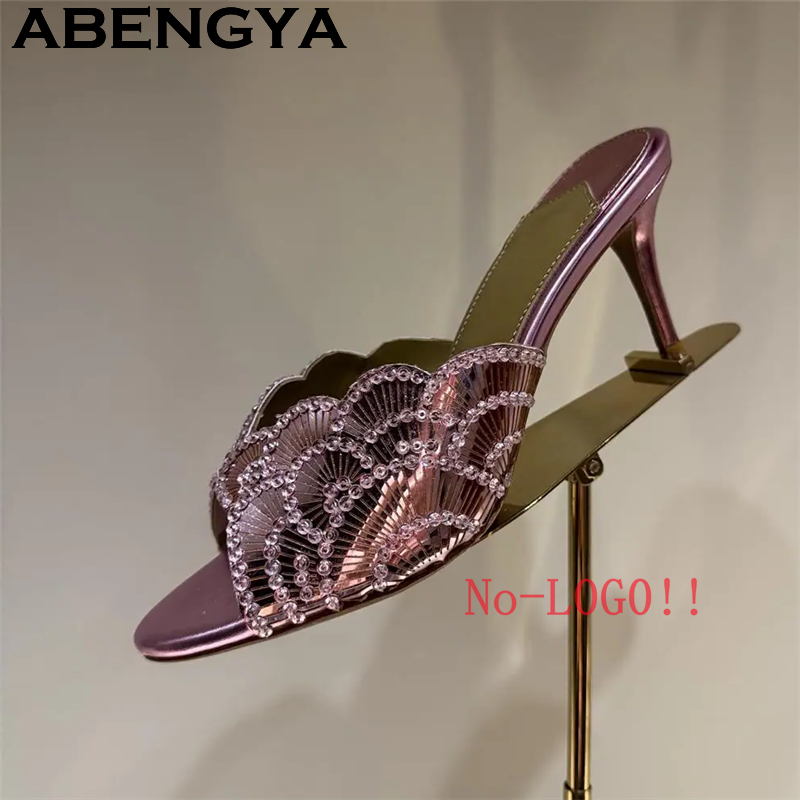 Modne, błyszczące sandały dams – Women'S Shoes Trendy recenzja i cena
