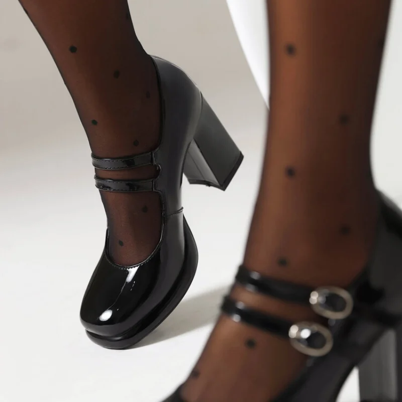 2024 New Patent Leather Double – Patent Leather Pump recenzja i cena