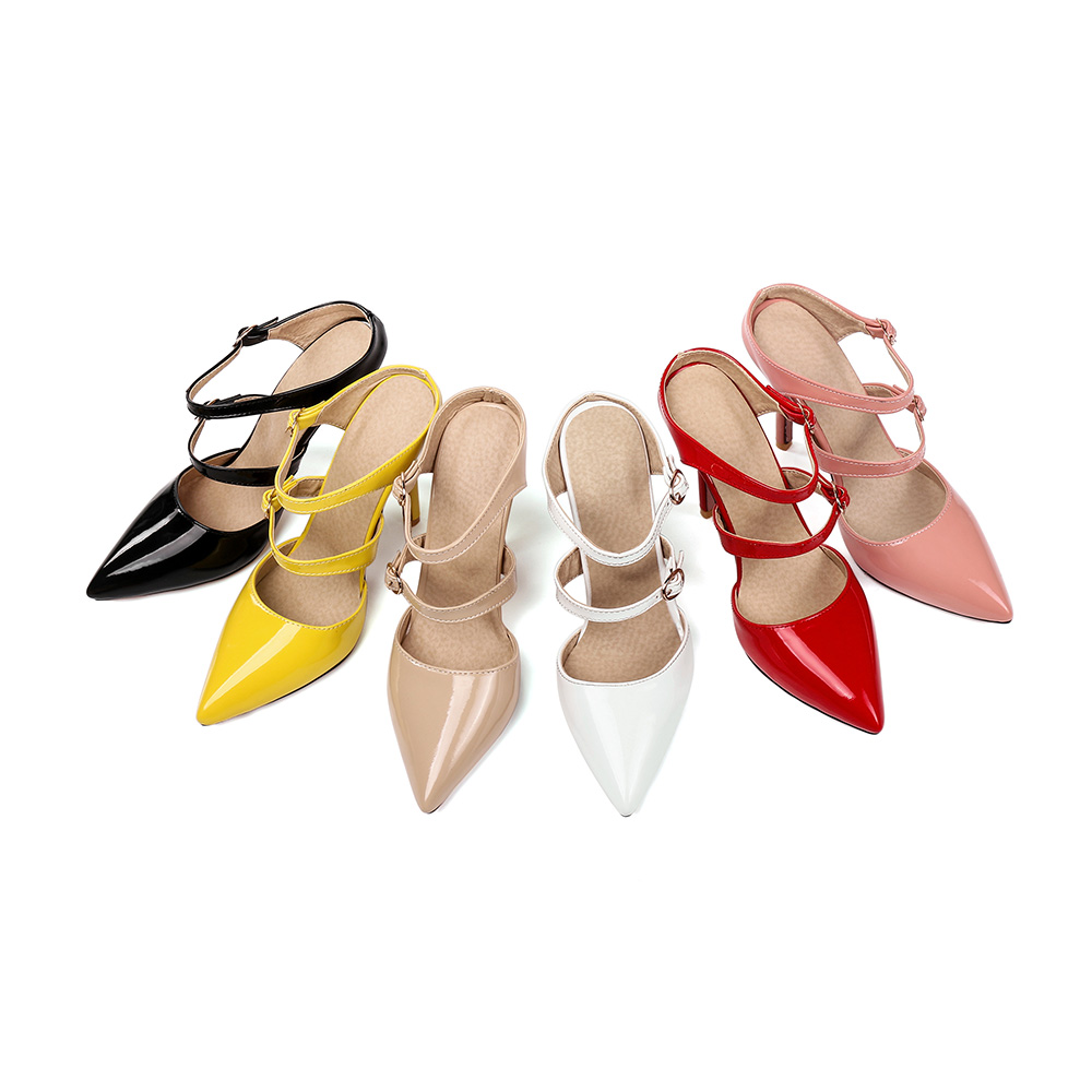 Brand New Sexy czerwony żółty  – Women'S Shoes Yellow recenzja i cena
