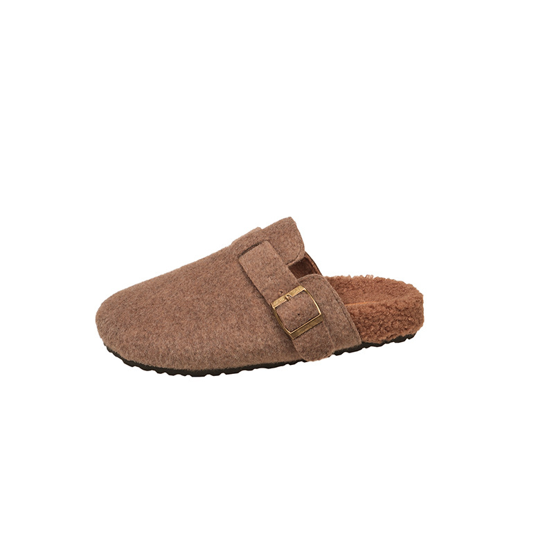 Damskie kapcie zimowe typu mul – Women Shoes Mules recenzja i cena