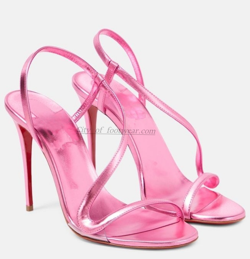 Metaliczne skórzane złote seks – Gladiator Sandal Women recenzja i cena